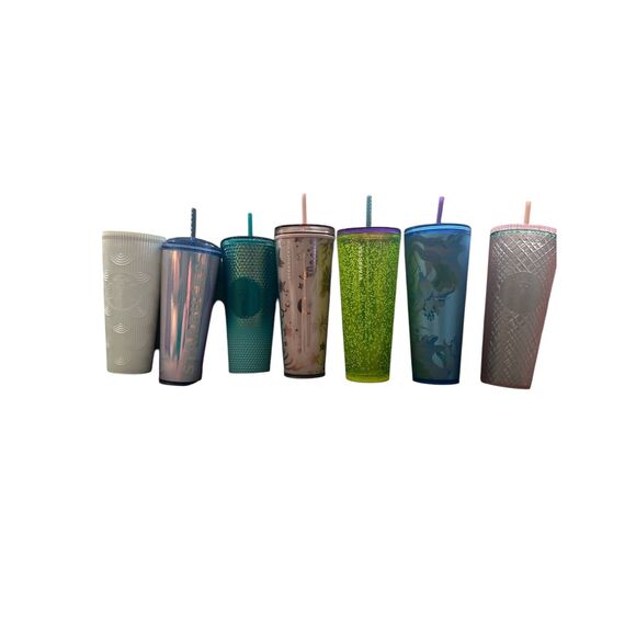Starbucks Tumbler Cups‎ Bundle - 7 Assorted Designs - Picture 1 of 6